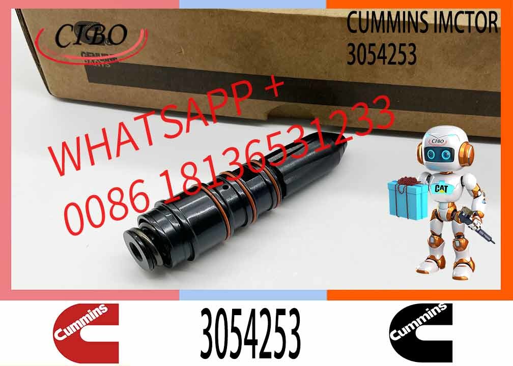 Cum mins NTA855 Engine Parts Diesel Fuel Injector 3054218/3054253/3032392/4914308/4914325 Genuine Fuel Injector 3054218