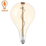PS160 Clear Amber LED Edison Bulb Vintage LED Spiral 160*280mm