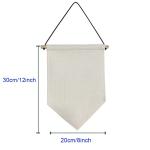 Printable Decorative Sublimation Sublimation Linen Flag For DIY Photos Printing
