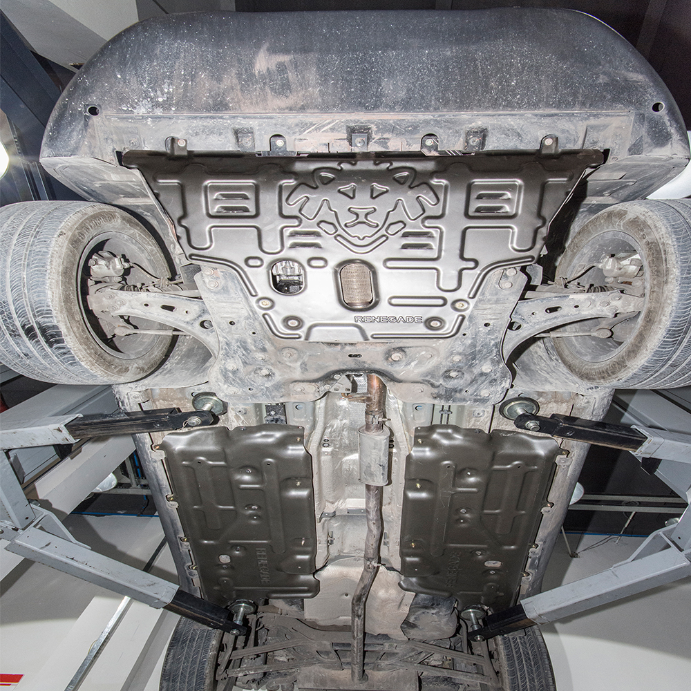 Integrated Stamping Engine Guard Transmission Underbody Protection for Jeep Renegade