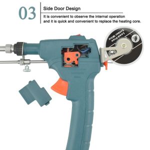 Auto feed soldering gun 60W external heating solder gun auto send-tin with best