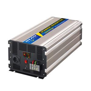 China Real Power 24V To 220V 6KW Pure Sine Wave Inverter factory