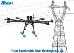 8 Spirals Rotary Wing Unmanned Aerial Vehicle Drone For Erecting Wires In