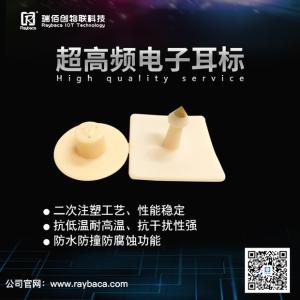 China Ultra High Frequency Electronic Rfid UHF Animal Tag TPU Material H3 Chips factory