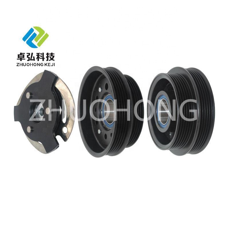VW TOURAN 1.6 35*52*20 Year 2003-2010 Auto AC Compressor Pulley Clutch Kit 10PK 130MM 12V