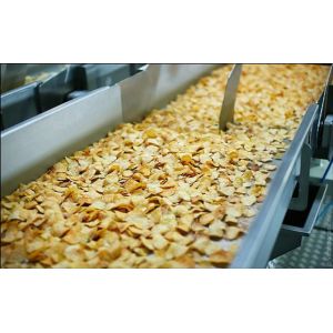 Industrial Chips Making Machine , Big Capacity Potato Chips Cutting Machine