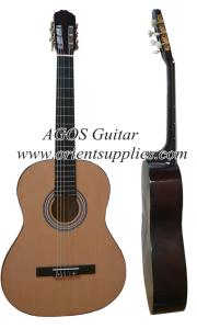 China 39inch Basic Spruce plywood Classical guitar natural CG964 factory