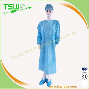 China Non Sterile Disposable Fluid Resistant Protective Procedure Gown factory