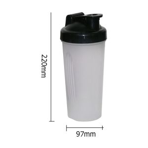 Customized FDA 9*22cm PP Juice Drinkware Bottle 600ml To 700ml Shaker Bottles