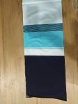 Breathable And Natural Cotton Feel Soft Striped Knit Fabric For Casual Wear