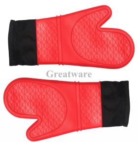 China Silicone Long Oven Mitts &amp; Barbecue Gloves,Pot Holders factory