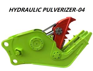 China Sany Xcmg Concrete Excavator Pulverizer Attachment Q355 Premium Steel 19ton-24ton factory