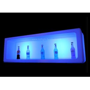 Battery Powered Light Bar Cubes , Large Glow Illuminated Bottle Display
