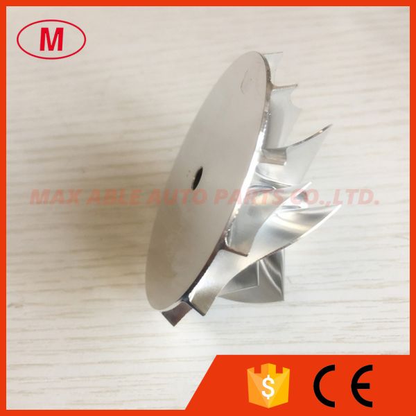 TD04HL 15G 43.38/55.69mm 6+6 blades 49189-40300 1401-404-415 Turbocharger milling/aluminum 2618/billet compressor wheel