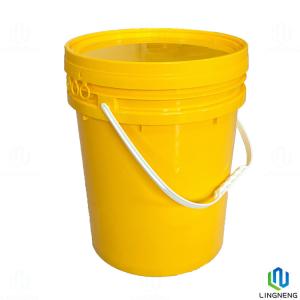 China 18L Waterproof Food Grade Plastic 5 Gallon Buckets With Handle factory