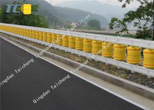 China Highway Diameter 370mm Anti Shock Safety Roller Barrier factory
