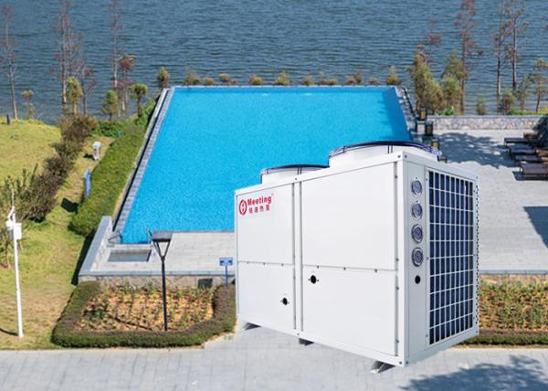 Manufacturing 9.2kw discount air source heat pump with 36.8kw heat pump combined