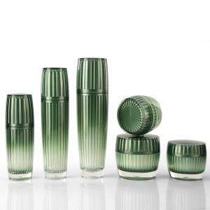 China Eco Friendly 100ml Acrylic Cosmetic Containers For Essence factory