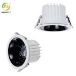 IP65 7/15/20W Anti Glare Showroom LED Downlight Waterproof COB Recessed Spot