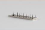 OEM Durable Textile Machinery Spare Parts , Stenter Machine Steel Pin Plates