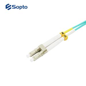 China 2 Core Fiber Optic Patch Cords Lc To Lc For Telecommunication Networks factory