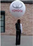 Nightlight Wlaking Backpack Balloon Advertising Inflatables For Live Events ,