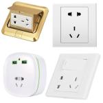 Indoor Plastic Wall Plugs Plastic Electronic Parts Injection Moulded Plastic