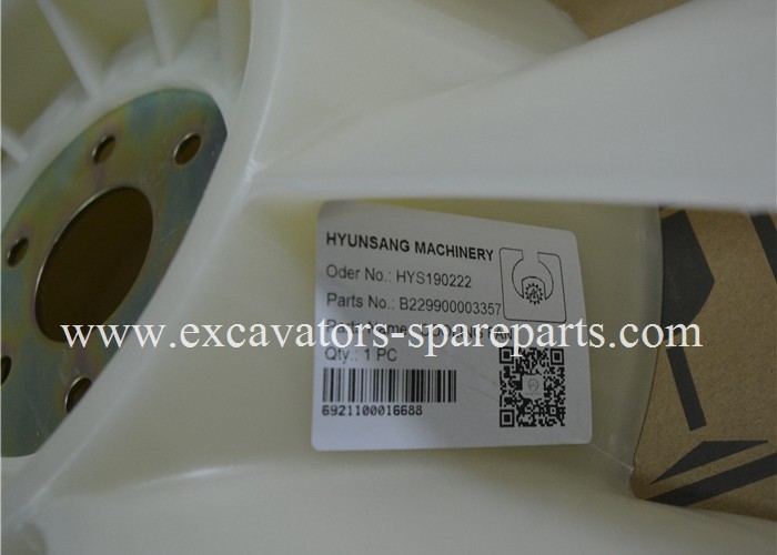 B229900003127 B229900003357 Excavator Engine Cooling Fan B229900003182 For Sany SY215
