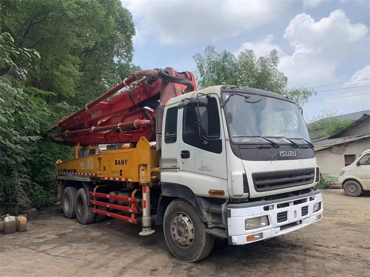 37 Meter Used Truck Concrete Pump Truck Mounted SYG5360THB 49
