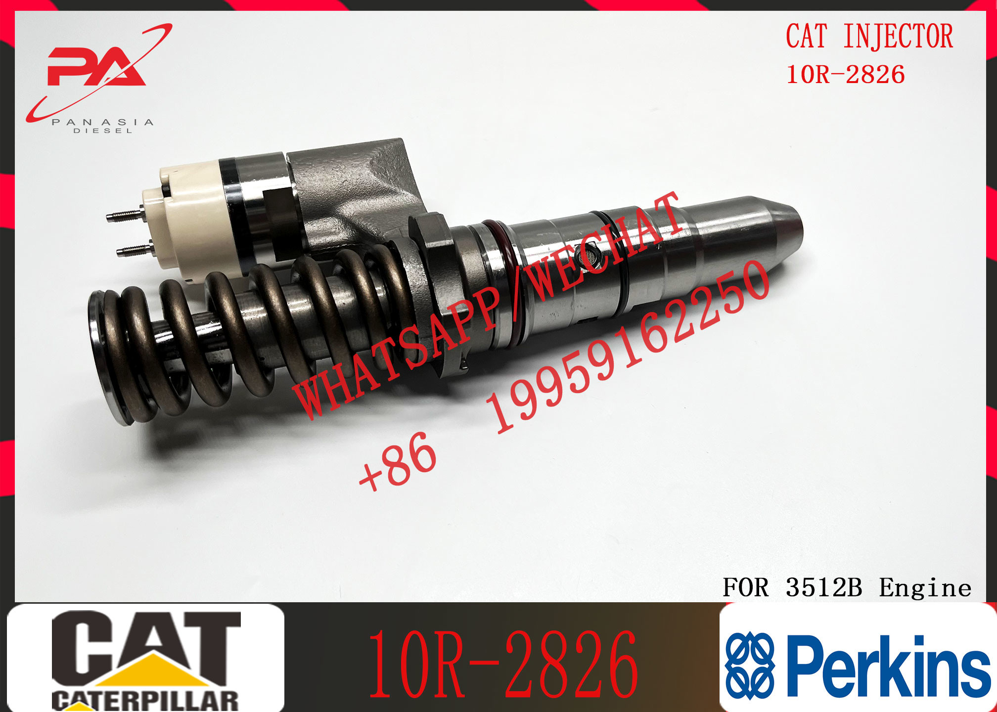 Common Rail Fuel Injector 249-0746 10R-2826 250-1304 250-1303 250-1306 250-1308 250-1312 392-6214