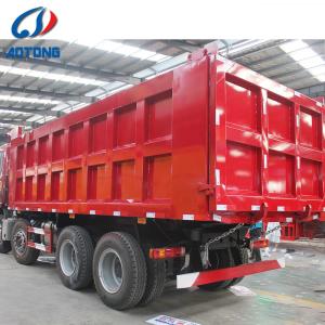 China 30-60ton Hydraulic Cylinder Self Rear Dump Tipping Truck Semi Trailer for Materials factory