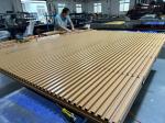 Powder Coating Aluminum Garage Door Fence Flat Woodgraind Grille