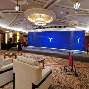 China 160x80 Durable Indoor Video Wall , LED Display Screen For Advertising Indoor factory