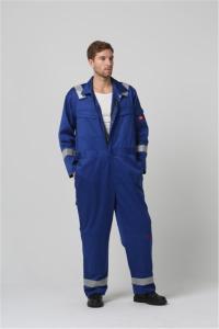 China EN11611 Fire Resistant Clothing For Welding , 350gsm Water Proof Workwear factory