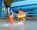Colorful Fiberglass Spray Water Equipment For Children / Kids Customized