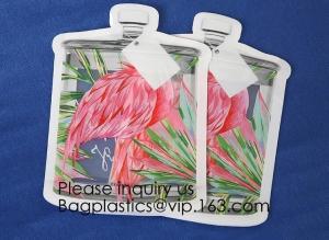 China Custom Printed Mason Jar Stand Up Zip Lock Pouch Snack Food Packaging Bag,PE Storge Bag Kitchen Refrigerator Food Sealed factory
