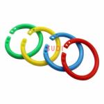30mm Double Buckle Plastic Loose Leaf Binder Rings Environmental Protection