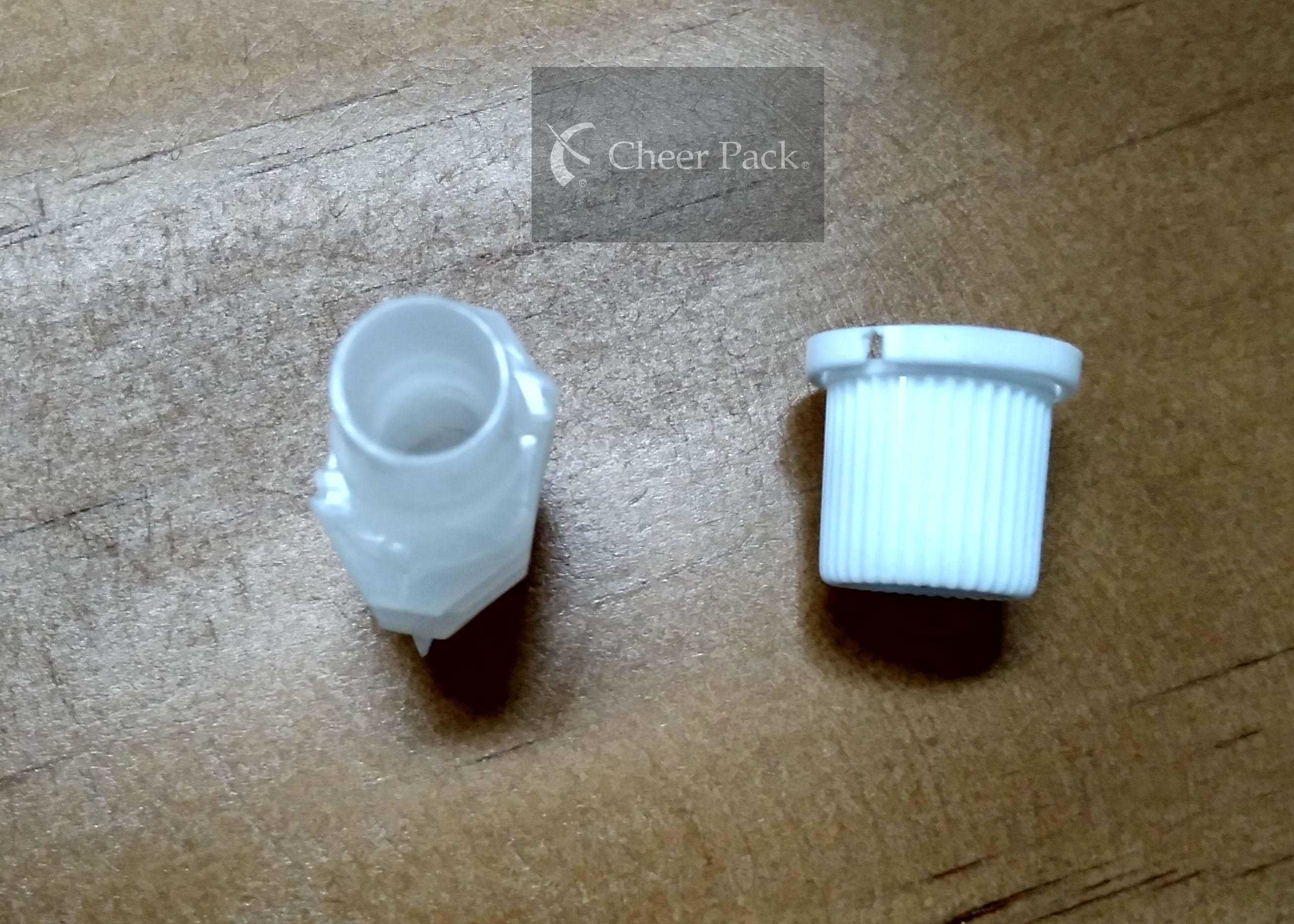 Screw Cap Doypack Spout , Flip Spout Cap For 100ml Soy Milkp Pouch