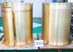 Centrifugal Casting Large Wear Resistant C9500 Bronze Copper Bushing / Bearing