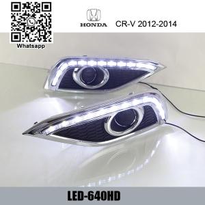 China Honda Crv Cr-v DRL LED Daytime running Lights kit led daylight for car factory