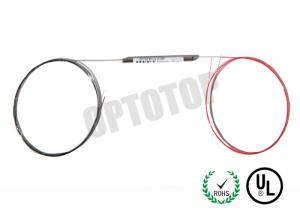 China 1x2 Single Mode Fiber Coupler 0.25mm No Connector For AM Video Systems factory