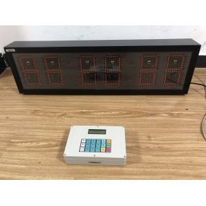 Wireless Control Digital Led Clock With Carry Case