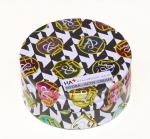Round Cosmetic Powder Makeup Tin Box Packaging CMYK Printed Round Tin Cans