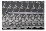 Ivory Mesh Based Embroidery Lace Fabric for Wedding Bridal Dress
