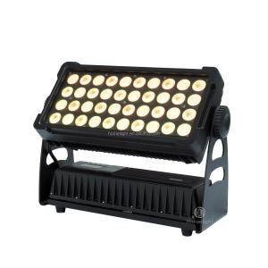 China IP65 40pcs*12W RGBW 4in1 LED Wall Washer Bar Light Rainbow Effect Beam Light for Building factory
