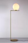 Modern minimalist floor lamp living room bedroom bedside vertical lamp milk
