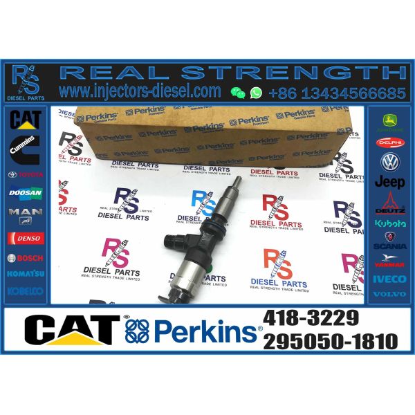 JISION High Quality Excavator Common Rail Injector 418-3229