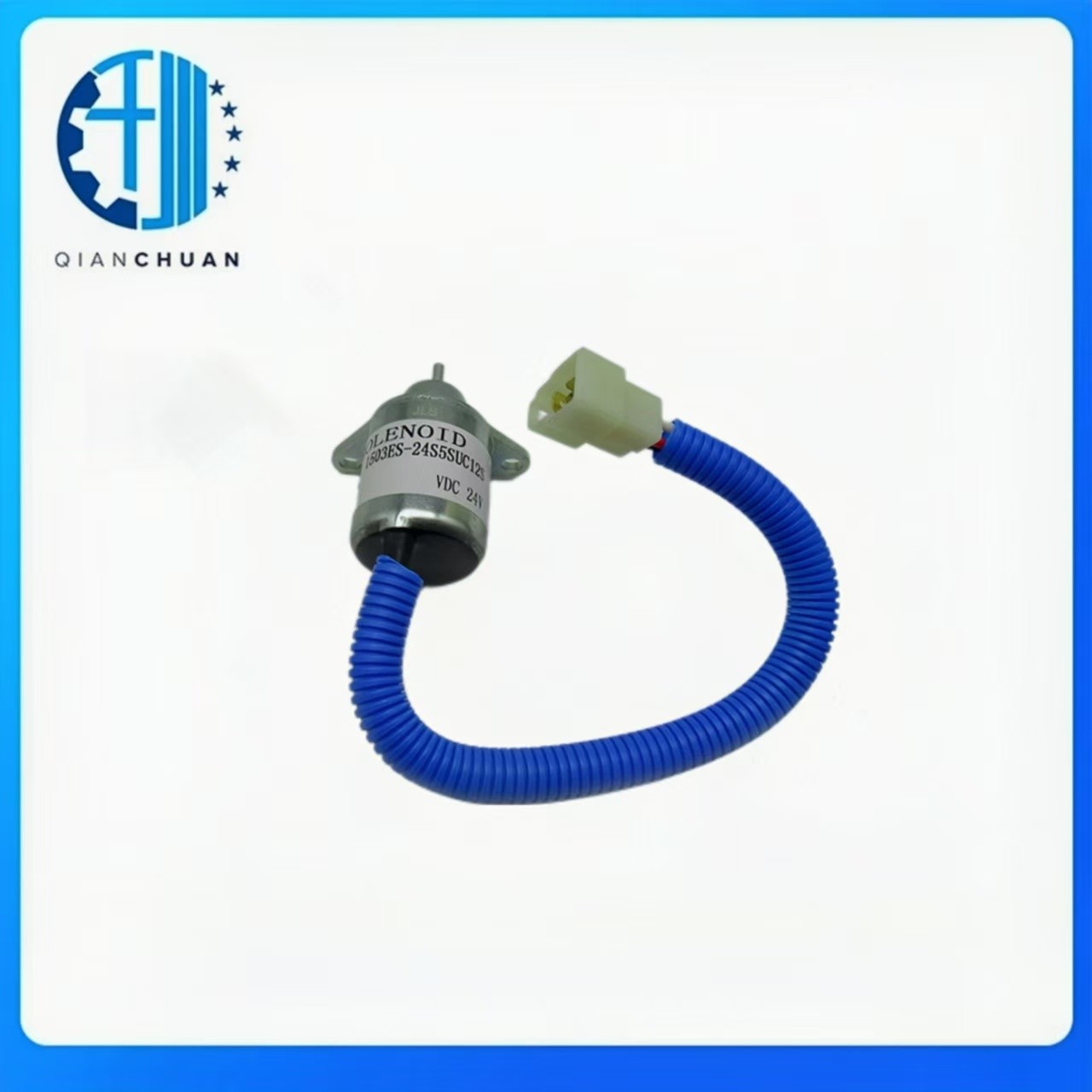 1503ES-24S5SUC12S SA-4269 24V Fuel Shutdown Solenoid For Yanmar Stop Solenoid Parts