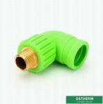 90° Male Threaded Elbow Ppr Pipe Accessories Welding Connection Good For Labor -