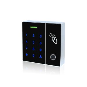 Touch Panel Fingerprint and RFID Card Access Control Reader Support Password and